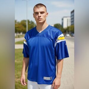 NWT Pro Line Vintage 1982 Hall of Fame San Diego Los Angeles Chargers Jersey - S